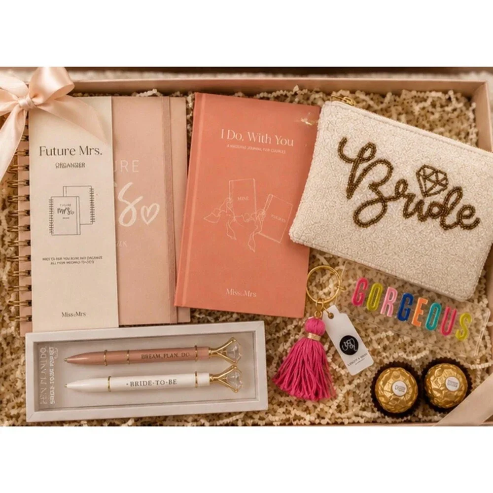 Bride Gift Box, Bridal Shower Gift, Engagement Gift for Bride, Wedding Gift Box,